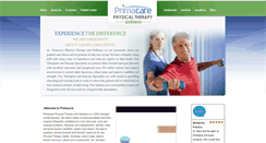 Desktop Screenshot of primacarerehab.com